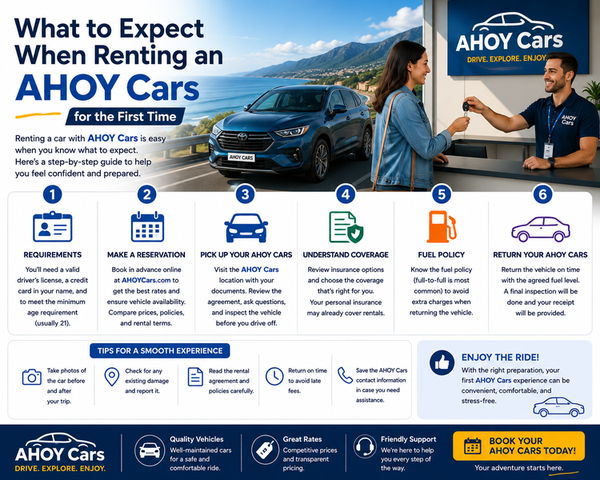 What to Expect When Renting a Car for the First Time
